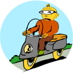 Scooter driver