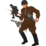 Soviet soldiers