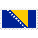 Bosnian and Herzegovinian flag