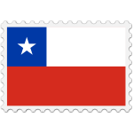 Chile flag  image