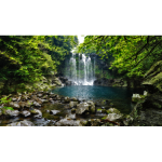 Surreal Cloistered Waterfall