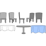 Table and Chairs