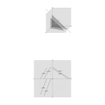 two parallel straight lines, -- zwei parallele Geraden