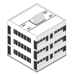 Isometric building