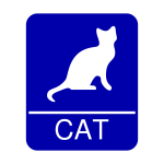 cat sign