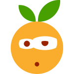 Orange emoji