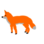 fox standing