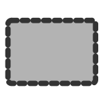 Rectangle icon