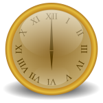 golden clock