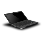 Laptop computer vector image