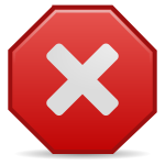 Stop process icon