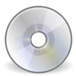 Vector illustration of CD/DVD icon