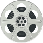 Movie reel vector image