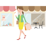 Female shopper