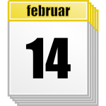 Calendar vector image