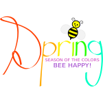 Spring with bee