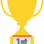 1st place trophy