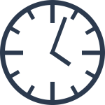 Simple clock vector graphics