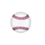 Vector drawing of baseball ball