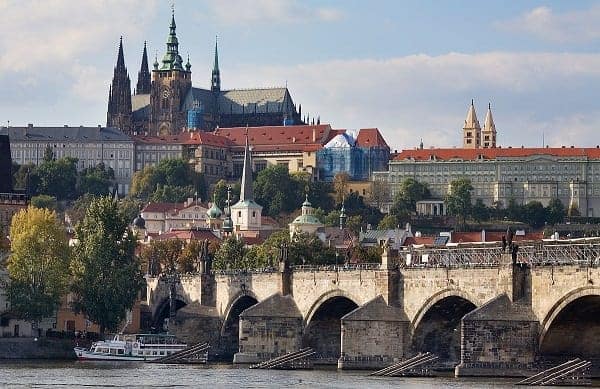 Charles Bridge and Prague Castle