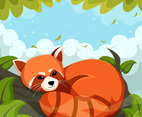 International Red Panda Day Background