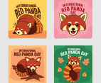 International Red Panda Day Social Media Template