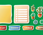 Journaling Sticker Cactus and Succulents