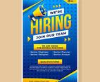 Job Recruitment Poster Template