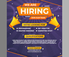 We Are Hiring Poster