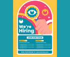 We are Hiring Poster Template