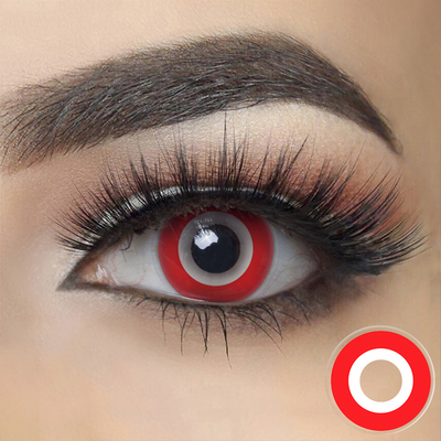 Red Ring Halloween Cosplay Contacts