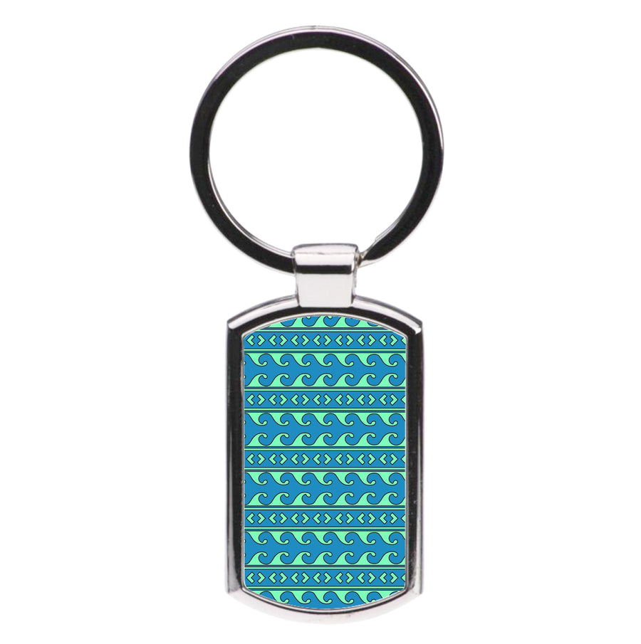 Pattern 3 Luxury Keyring