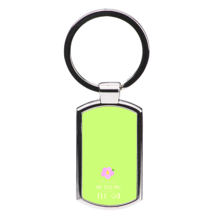 There's Just No Telling  Luxury Keyring