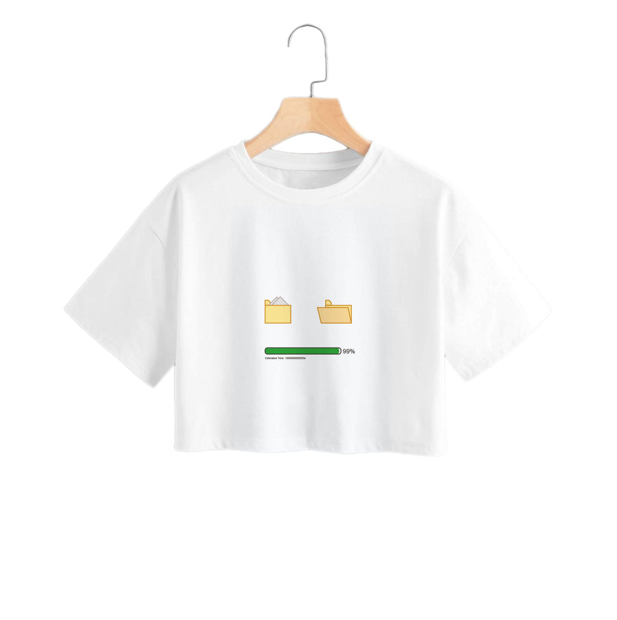 File upload - Among Gaming Crop Top