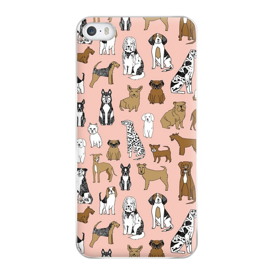 Dog Breeds - Animal Pattern Phone Case