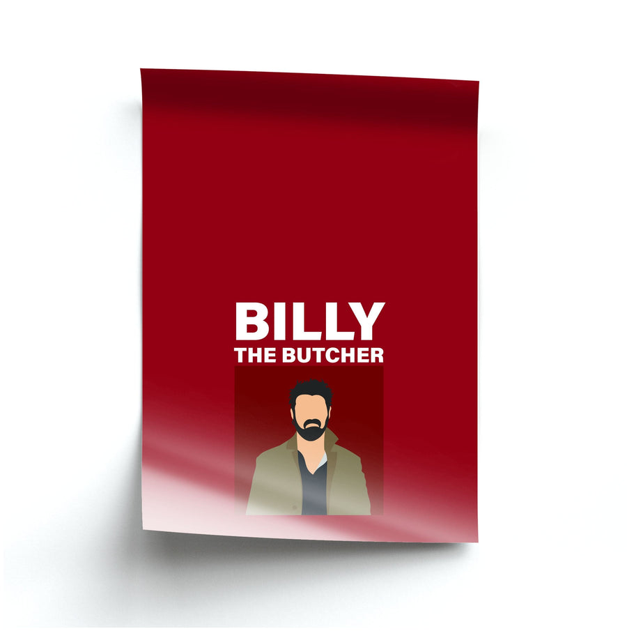 Billy The Butcher Poster