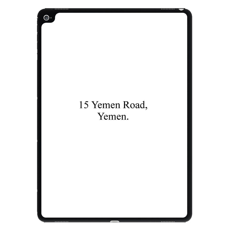 15 Yemen Road, Yemen iPad Case