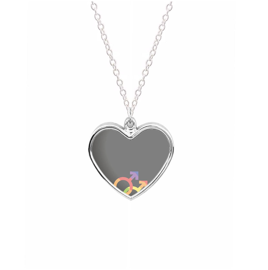 Gender Symbol Male - Pride Necklace