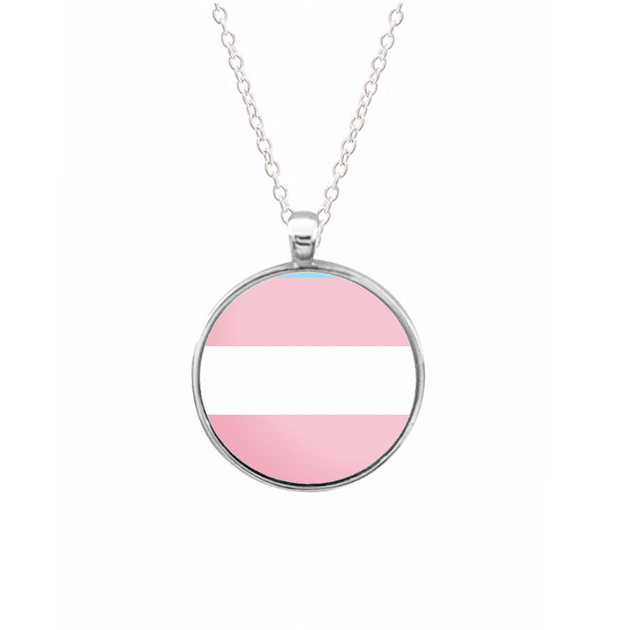 Trans Flag - Pride Necklace