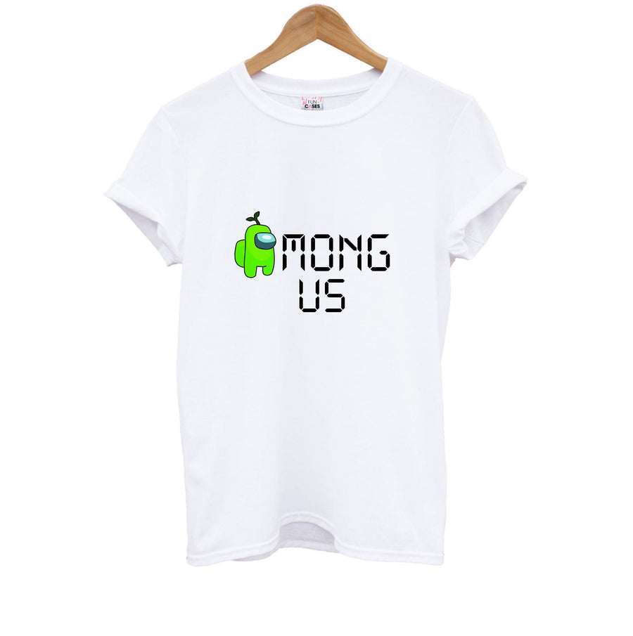 Among Gaming - Green Kids T-Shirt