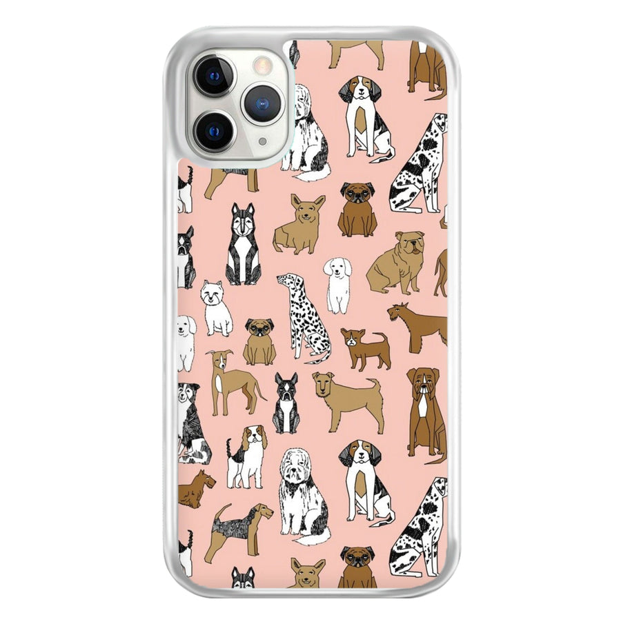 Dog Breeds - Animal Pattern Phone Case