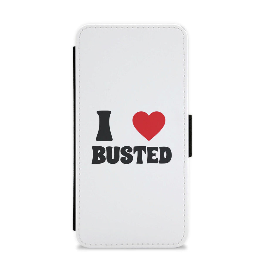 I Love Bust Band - Bust Band Flip / Wallet Phone Case