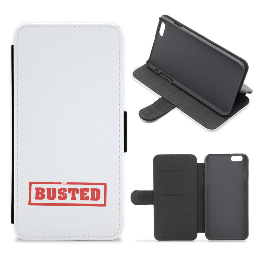 Band Logo - Bust Band Flip / Wallet Phone Case