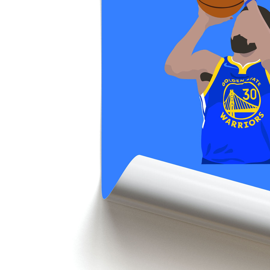 Curry - Basketball Poster