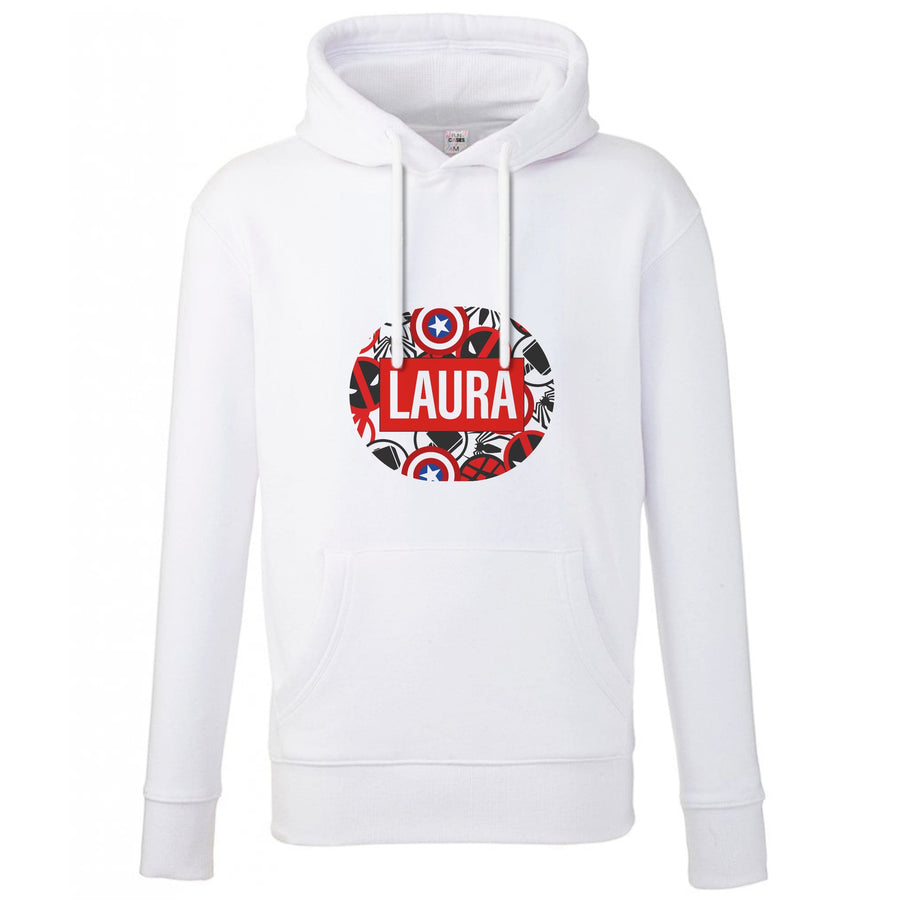 Collage - Personalised Superhero Comic Hoodie