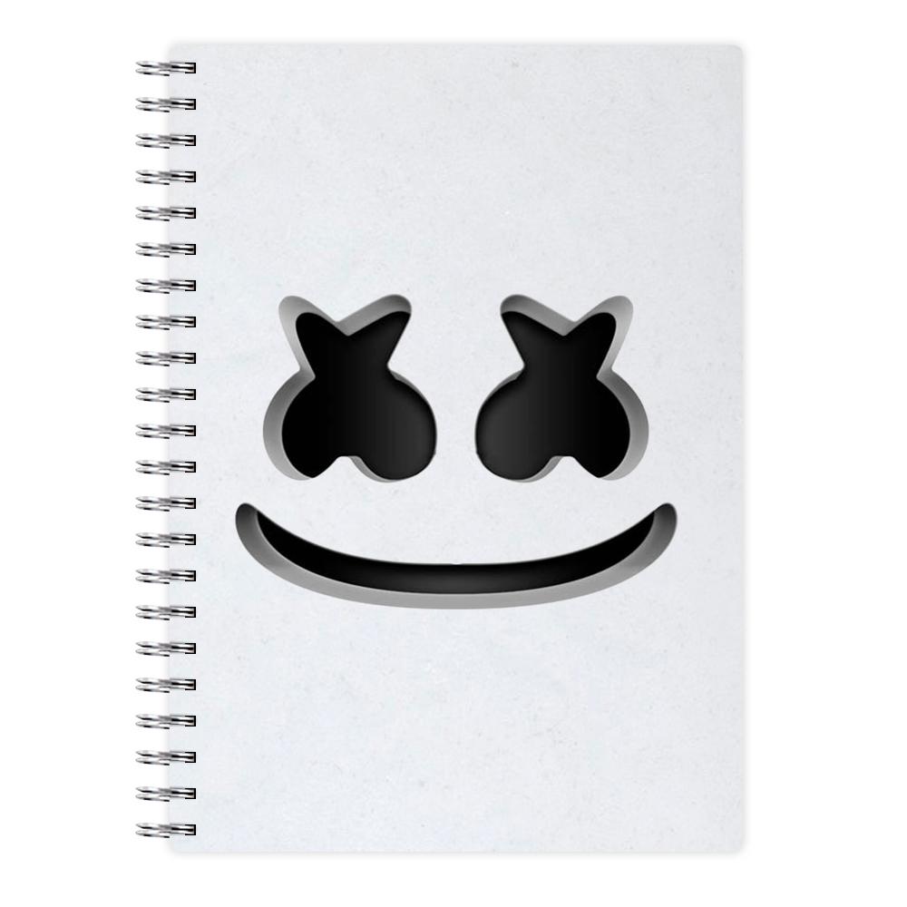 Marshmello Helmet Notebook - Fun Cases