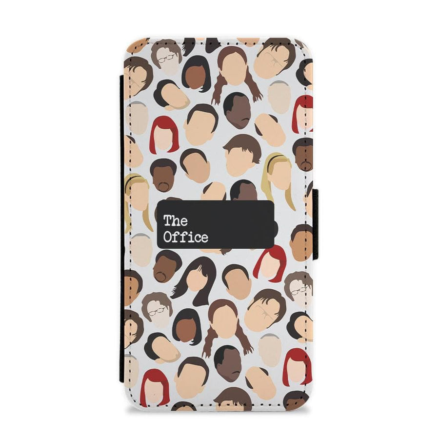 The Office Collage Flip / Wallet Phone Case