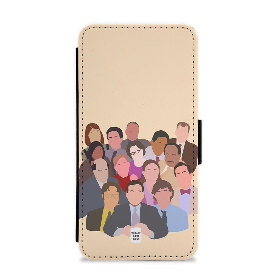 The Office Characters Flip / Wallet Phone Case