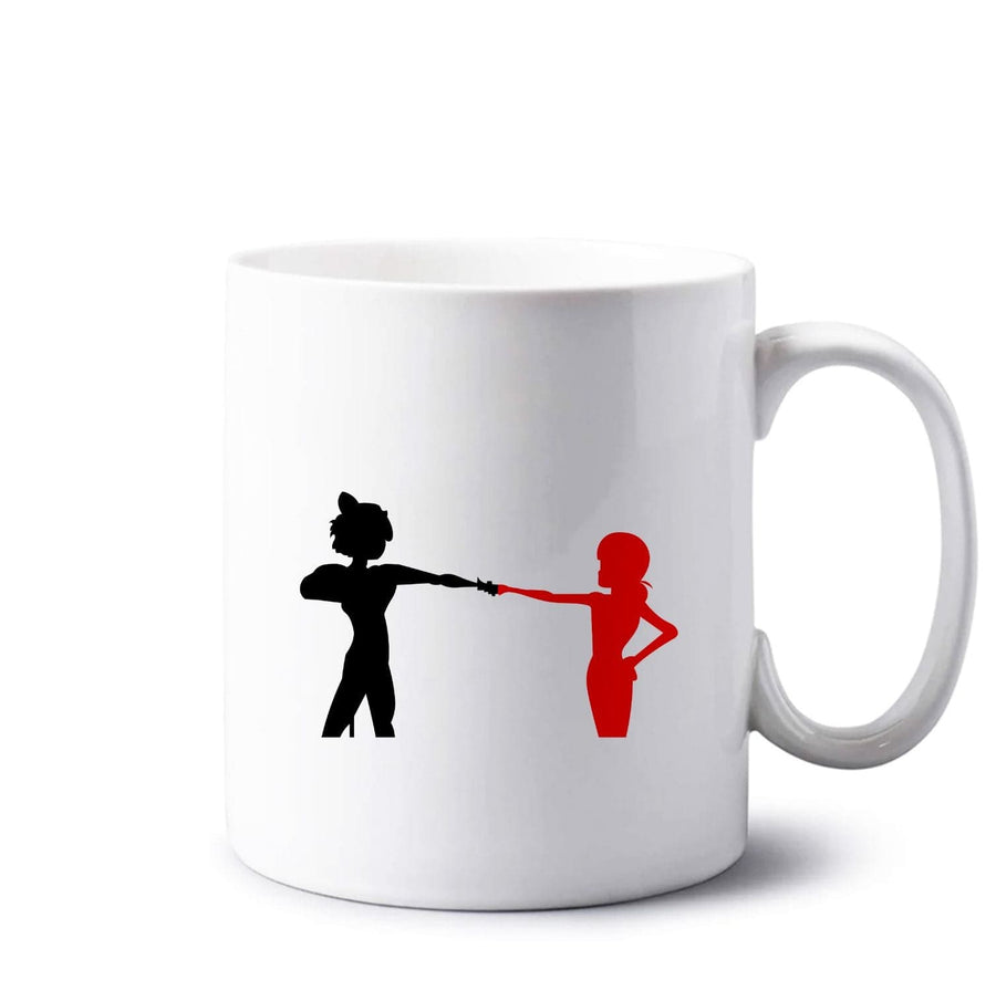 Red And Black Mug