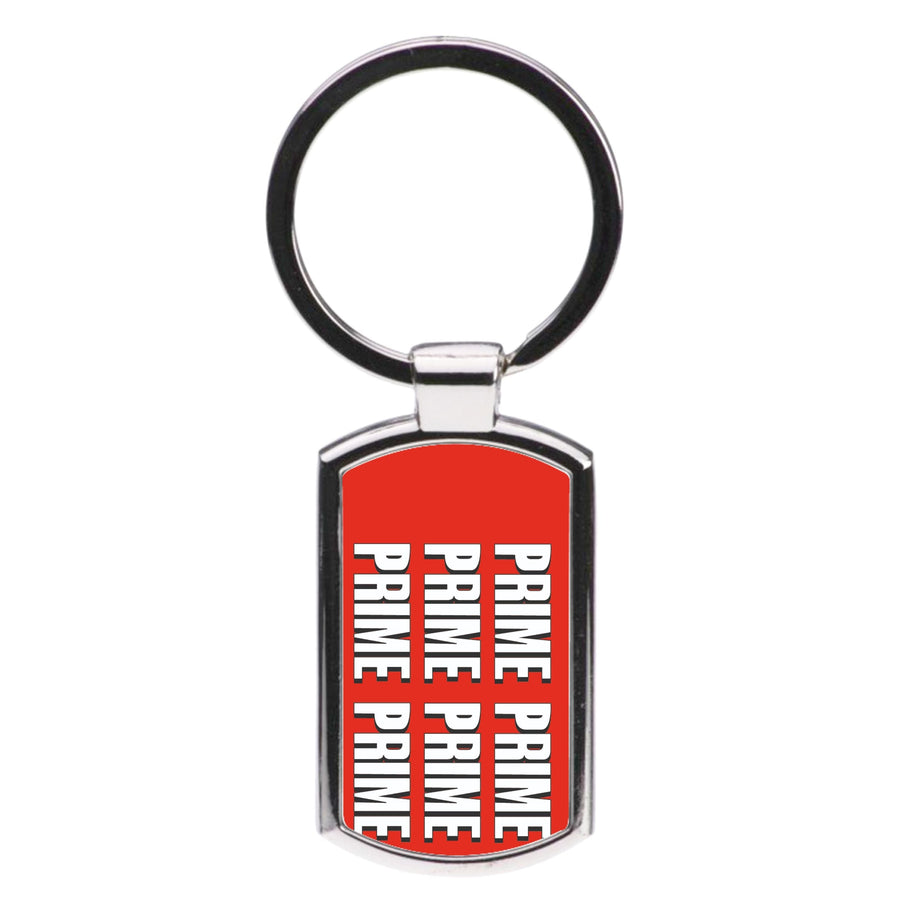 Prime Pattern Luxury Keyring